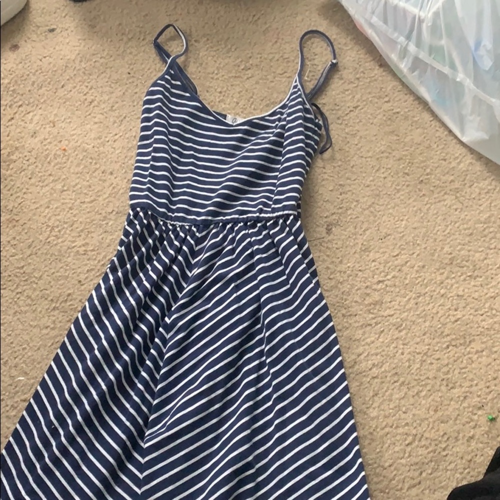 striped dress